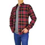 Erkek Silim Fit Ekose Oduncu Gömlek BGL-ST01711