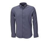 Erkek Silim Fit Spor Gofre Uzun Kol Gömlek BGL-ST03898