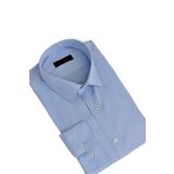Erkek Silim Fit Uzun Kol Gömlek BGL-ST03302 BUZ.MAVİ 2XL