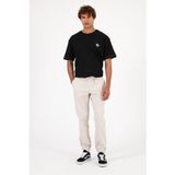 Erkek Simon Slim Fit Gabardin Jogger Pantolon - Taş TAŞ