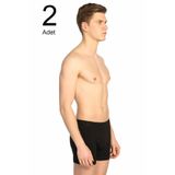 Erkek Siyah 2'li Paket Likralı Boxer Elf568t0114ccm2 0114