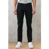 Erkek Siyah 360 Derece Her Yöne Esneyen Rahat Slim Fit Dar Kesim Pantolon