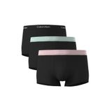 Erkek Siyah 3'lü Low Rise Trunk Boxer