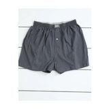 Erkek Siyah 4lü Penye Boxer