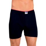 Erkek Siyah 6'lı Paket Düğmeli Boxer ELF568BER10996