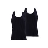 Erkek Siyah Atlet%100 Pamuk 2'Li Paket - BS9225