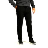 Erkek Siyah Bel İpli Slim Fit Yan Cepli Armürlü Jogger Pantolon NCS JEANS 1642