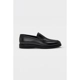 Erkek Siyah Classic Analin Loafer Kauçuk Taban Ayakkabı