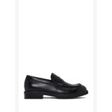 Erkek Siyah Deri Casual Loafer WM680037DV