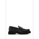Erkek Siyah Deri Casual Loafer WM820010DV