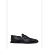 Erkek Siyah Deri Klasik Loafer 26SFD6014FT