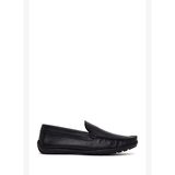 Erkek Siyah Deri Loafer 26SFD6806FT