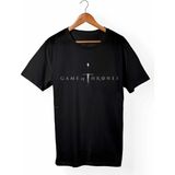 Erkek Siyah Game Of Thrones T-Shirt - L