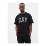 Erkek Siyah Gap Logo T-Shirt