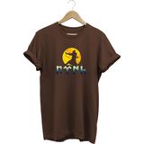Erkek Siyah Göktürkçe Türk Yazılı Tişört Okçu Kemankeş Baskılı Pamuklu Standart Fit T-Shirt - Beyaz