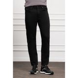 Erkek Siyah Mevsimlik Pamuk 5 Cep Dynamic Fit Jean Pantolon - 36