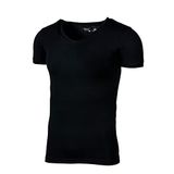 Erkek Siyah Modal Pamuklu V Yaka Body (XXL, Siyah)