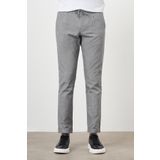 Erkek Siyah Pamuk Keten Trend İpli Jogger Slim Fit Spor Pantolon
