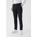 Erkek Siyah Pamuk Yan Cep Dynamic Fit Chino Pantolon