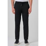 Erkek Siyah Poliviskon Jogger Slim Fit Pantolon