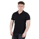 Erkek Siyah Polo Yaka T-Shirt