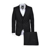 Erkek Siyah Silim Fit Takım Elbise BGL-ST03493