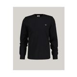 Erkek Siyah Slim Fit Bisiklet Yaka T-shirt