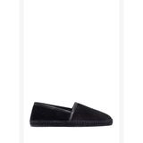 Erkek Siyah Süet Deri Espadril 25SFD770214