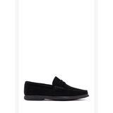Erkek Siyah Süet Deri Loafer 26SFD632410