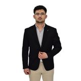 Erkek Siyah Tek Spor Ceket BGL-ST04466 SİYAH 50
