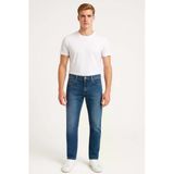 Erkek Slim Fit Dar Paça Esnek Likralı Denim Jeans Kot Pantolon - 7408