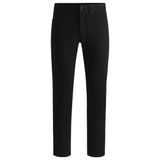 Erkek Slim Fit Esnek Pamuklu Normal Bel Düz Paça Siyah Pantolon 50524421-001