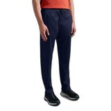 Erkek Slim Fit İp Bağlamalı Lastikli Dar Paça Günlük Lacivert Pantolon 14311878A-050