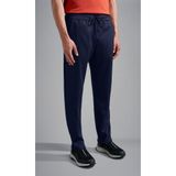 Erkek Slim Fit İp Bağlamalı Lastikli Dar Paça Günlük Siyah Pantolon 14311878A-011