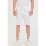 Erkek Slim Fit Keten Chino Şort