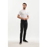 Erkek Slim Fit Likralı Antrasit Jean Pantolon