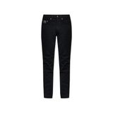 Erkek Slim Fit Normal Bel Pamuklu Düz Paça Siyah Pantolon 80GAB5S0 CDW00-909