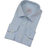 Erkek Slim Fitt Likralı Uzun Kol Kulplu Gömlek 2358 BGL-ST04384 GRİ XL