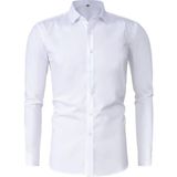 Erkek Slim Fitt Uzun Kol Likralı Gömlek 2392 BGL-ST04380 BEYAZ XS
