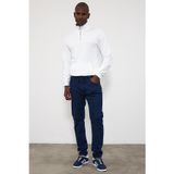 Erkek Smith Dark Blue Tapered Fit Jogger Jean Pantolon - Dark Blue DARK BLUE