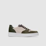 Erkek Sneaker Ayakkabı [052128], Haki Yeşil -Bej, 40 - Haki Yeşili