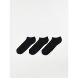 Erkek Sneaker Çorap 3'lü (W4) - Black