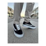 Erkek Sneaker Günlük Rahat Yürüyüş Ayakkabısı Ergonomik Konfor Uzun Süreli Rahatlık Casual Spor Stil Ergonomik Yapı Siyah Düz Dokulu BESKAR KB V1