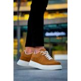 Erkek Sneaker Günlük Rahat Yürüyüş Ayakkabısı Uzun Süreli Rahatlık Casual Spor Stil Şehir Ofis Seyahat Kullanımı Taba Süet Dokulu BESKAR KB X20
