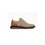 Erkek Spor Ayakkabı Bej Örme Triko EVA/TPU Taban - 3541 Ekru 41