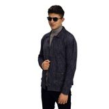 Erkek Spor Düğmeli Hırka R6350 BGL-ST03171 FÜME M