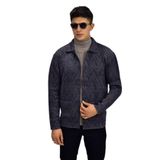 Erkek Spor Düğmeli Hırka R6350 BGL-ST03171 FÜME XL