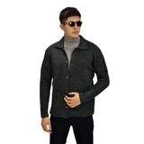 Erkek Spor Düğmeli Hırka R6380 BGL-ST03173 HAKİ L