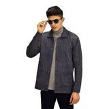Erkek Spor Düğmeli Hırka R6420 BGL-ST03172