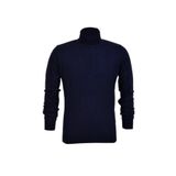 Erkek Spor Düz Balıkçı Yaka Kazak R21010 BGL-ST03179 LACİVERT XL